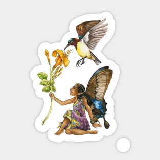 Indian Faerie / Indian Fairy Sticker